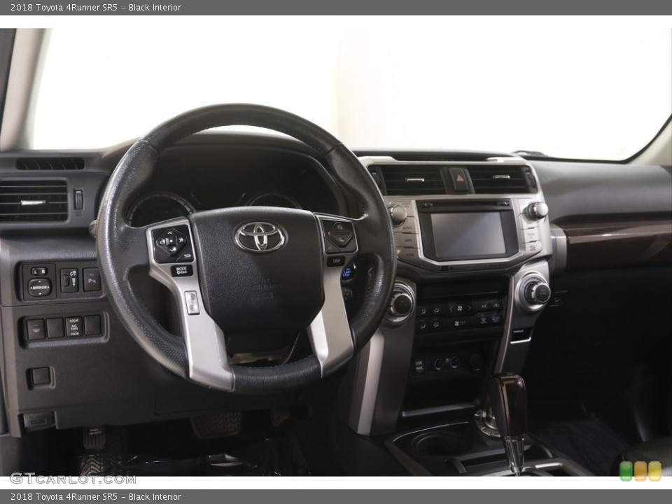 Black Interior Dashboard for the 2018 Toyota 4Runner SR5 #144601516