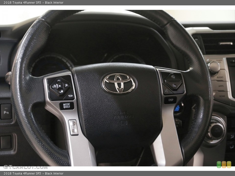 Black Interior Steering Wheel for the 2018 Toyota 4Runner SR5 #144601540