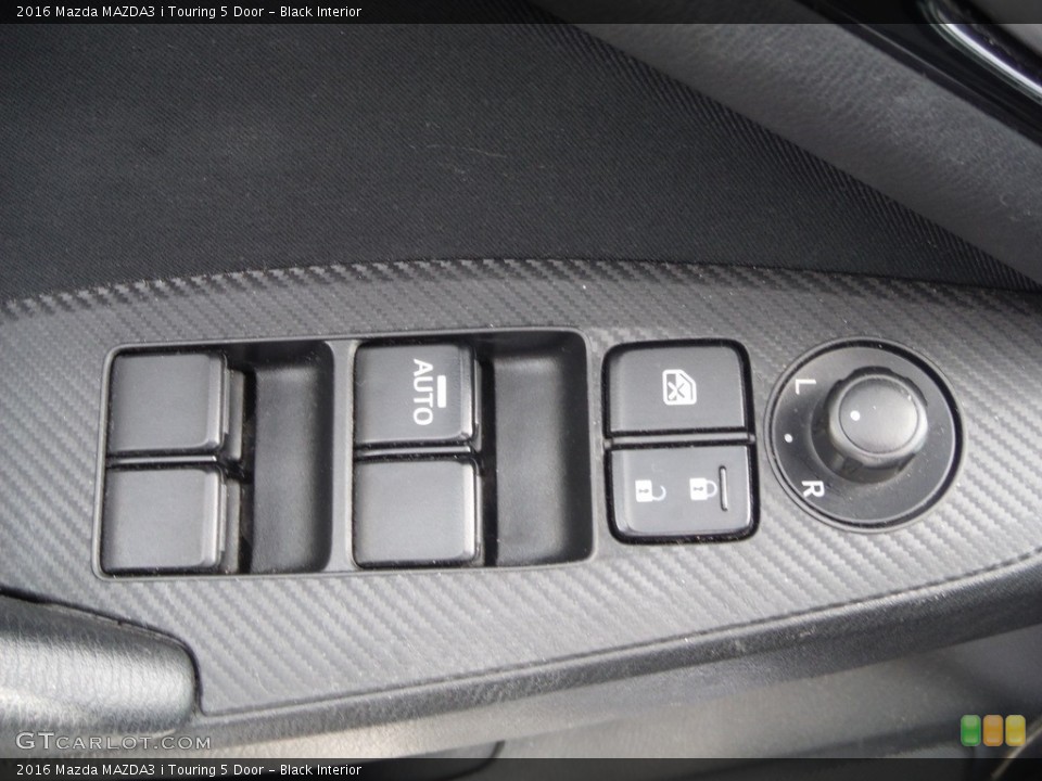Black Interior Door Panel for the 2016 Mazda MAZDA3 i Touring 5 Door #144602038