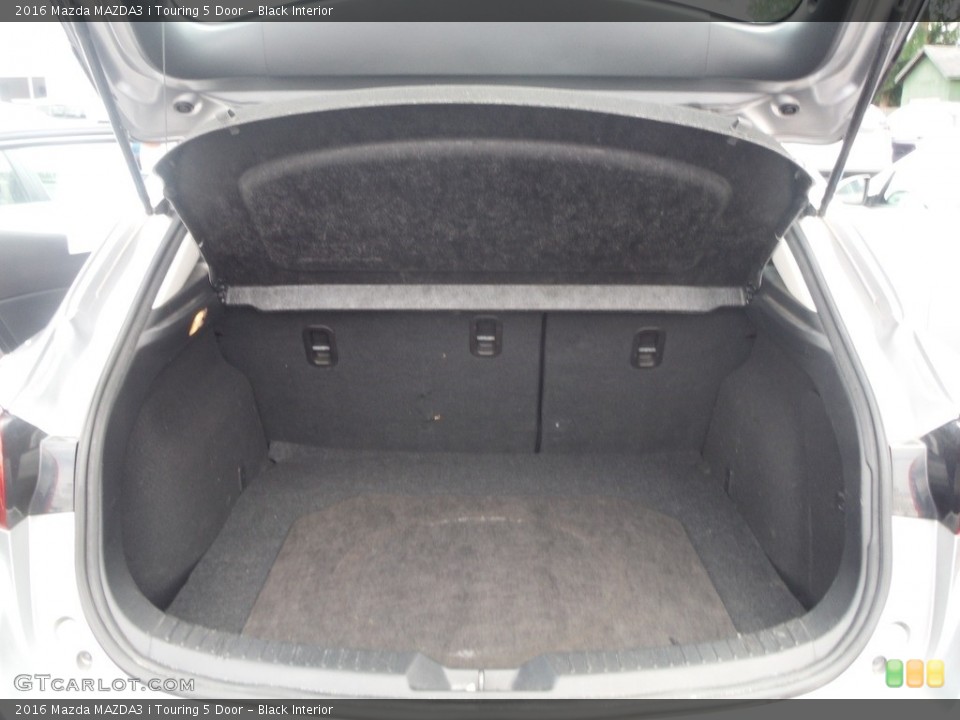 Black Interior Trunk for the 2016 Mazda MAZDA3 i Touring 5 Door #144602203