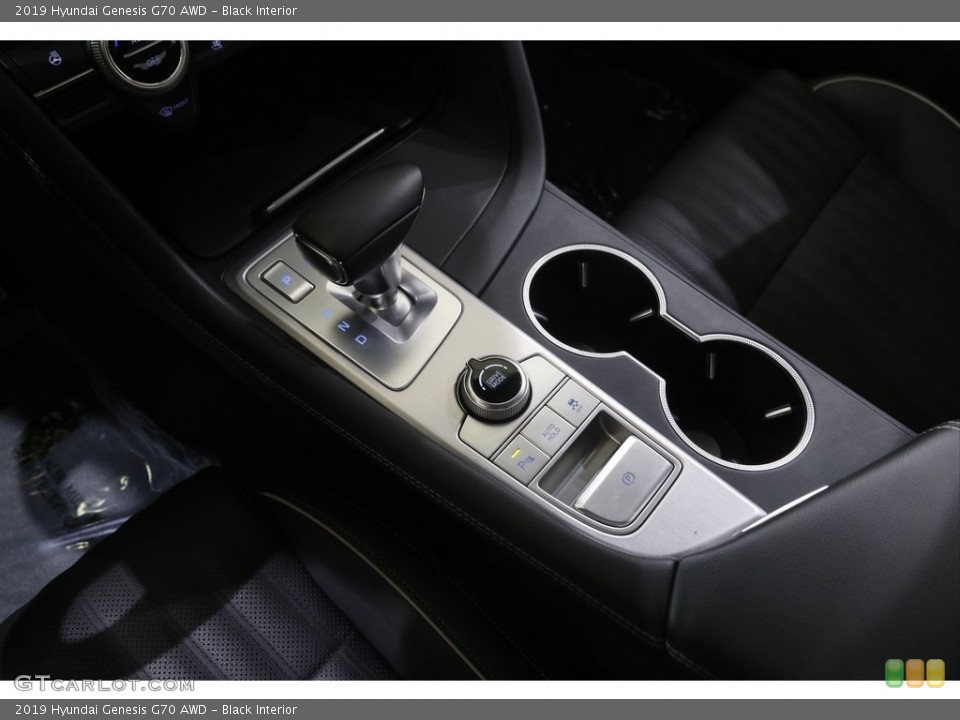 Black Interior Transmission for the 2019 Hyundai Genesis G70 AWD #144602494
