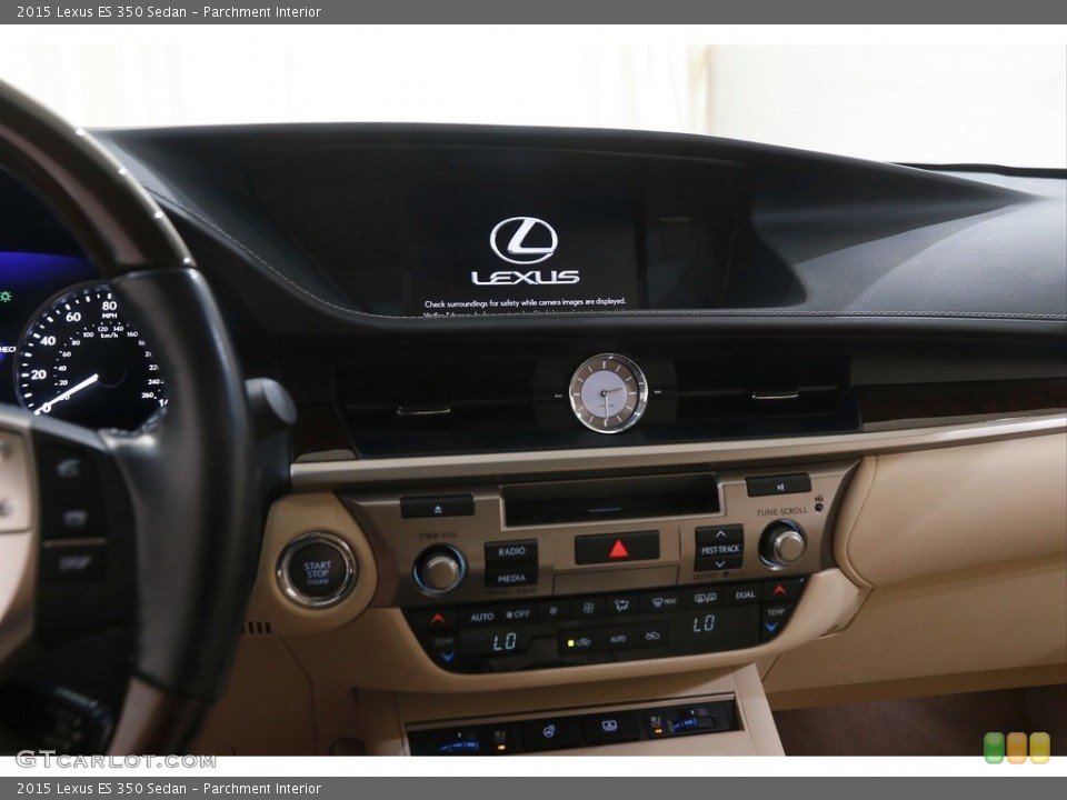 Parchment Interior Controls for the 2015 Lexus ES 350 Sedan #144602785