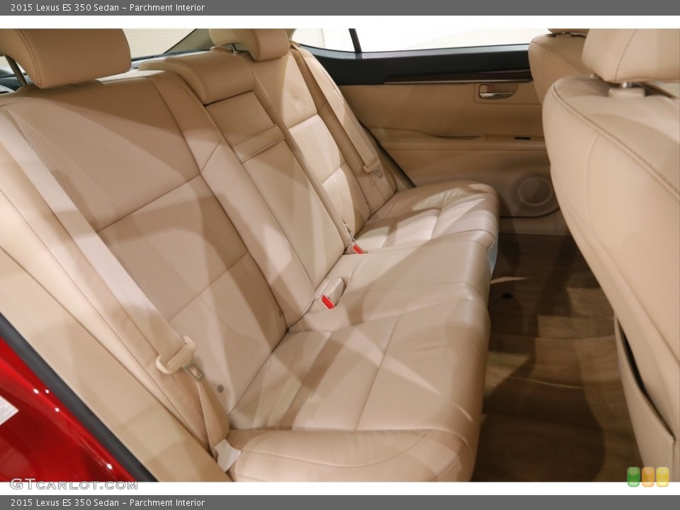 Parchment Interior Rear Seat for the 2015 Lexus ES 350 Sedan #144602938