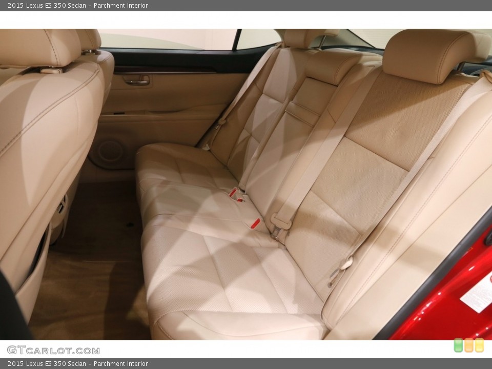 Parchment Interior Rear Seat for the 2015 Lexus ES 350 Sedan #144602950