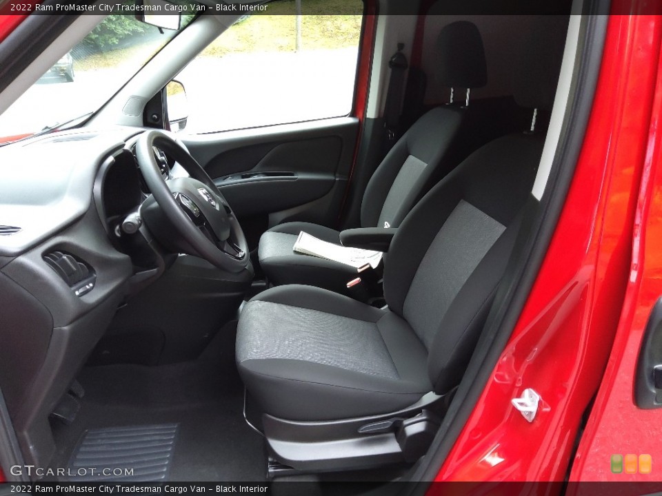 Black Interior Photo for the 2022 Ram ProMaster City Tradesman Cargo Van #144603424