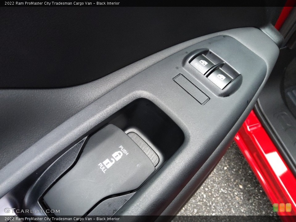 Black Interior Controls for the 2022 Ram ProMaster City Tradesman Cargo Van #144603439