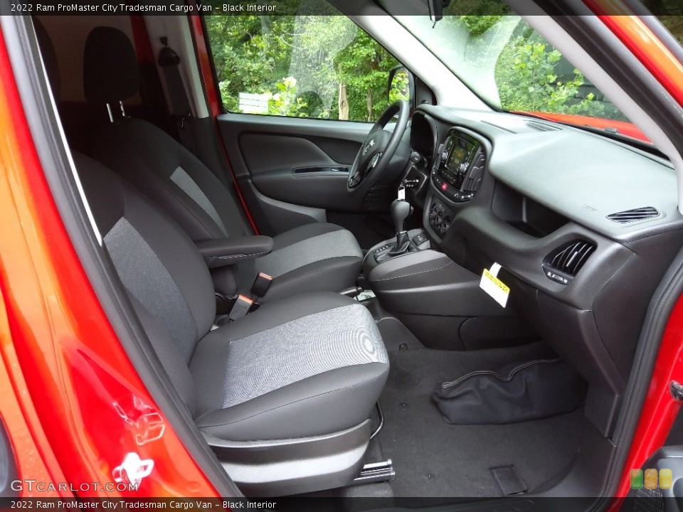 Black Interior Front Seat for the 2022 Ram ProMaster City Tradesman Cargo Van #144603511