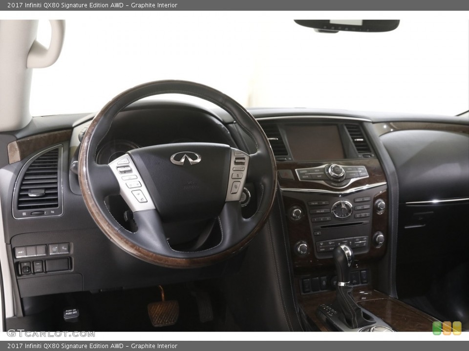 Graphite Interior Dashboard for the 2017 Infiniti QX80 Signature Edition AWD #144609138