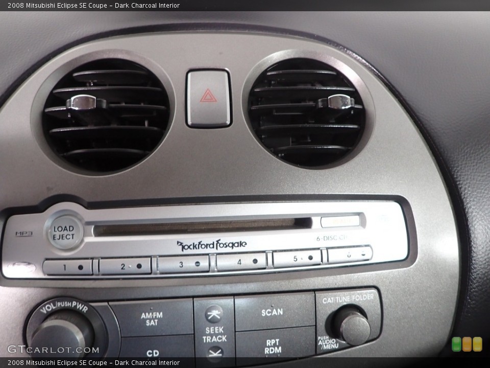 Dark Charcoal Interior Audio System for the 2008 Mitsubishi Eclipse SE Coupe #144611241