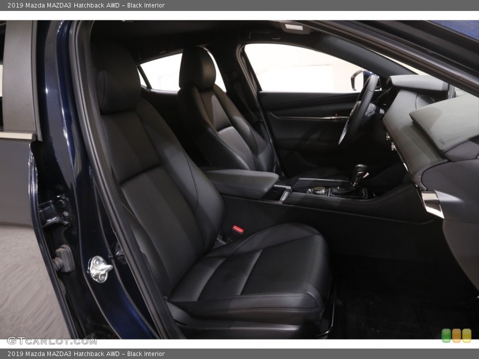Black Interior Photo for the 2019 Mazda MAZDA3 Hatchback AWD #144611862