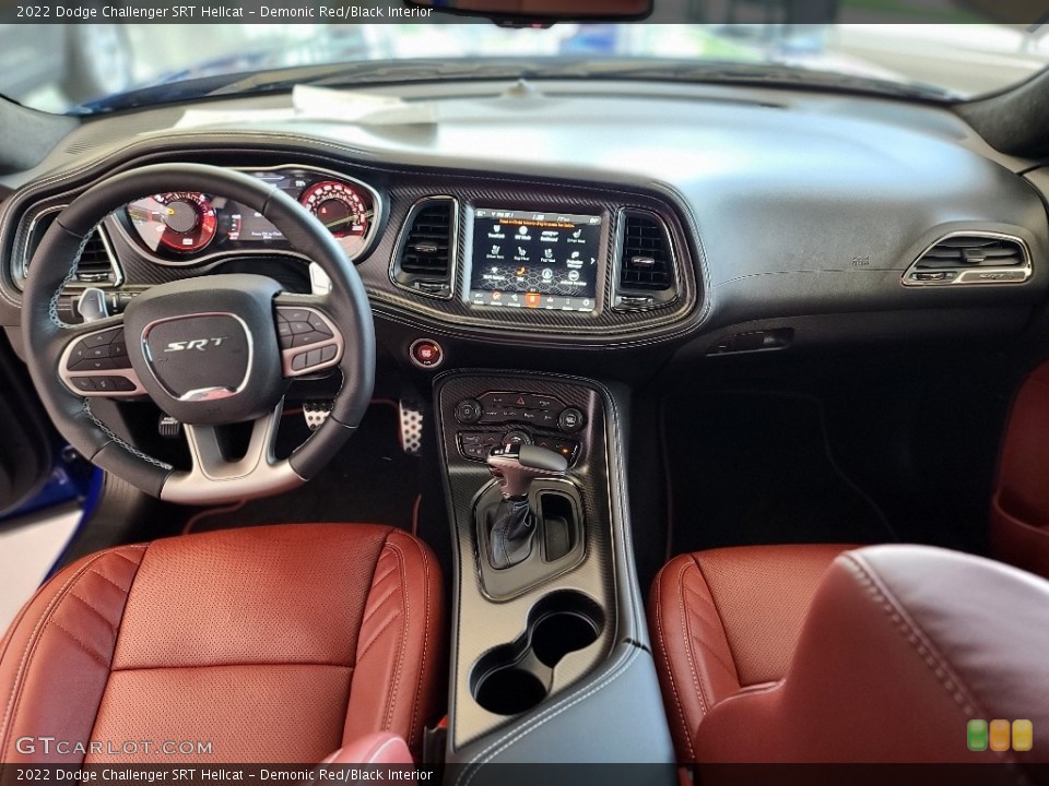 Demonic Red/Black Interior Photo for the 2022 Dodge Challenger SRT Hellcat #144613325