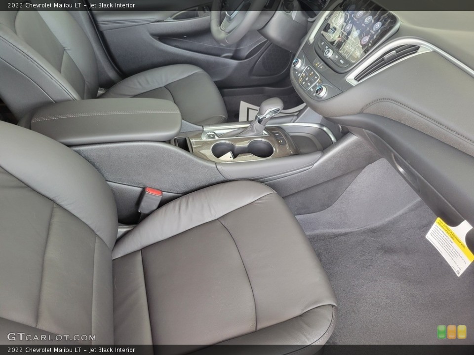Jet Black Interior Front Seat for the 2022 Chevrolet Malibu LT #144613337