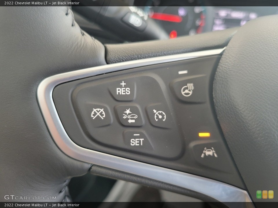 Jet Black Interior Steering Wheel for the 2022 Chevrolet Malibu LT #144613433