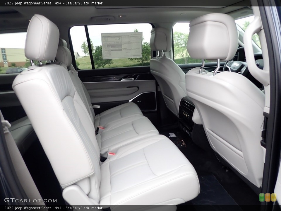Sea Salt/Black Interior Rear Seat for the 2022 Jeep Wagoneer Series I 4x4 #144613859