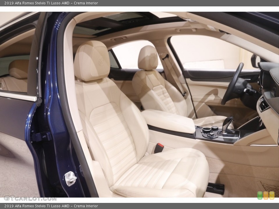 Crema Interior Front Seat for the 2019 Alfa Romeo Stelvio Ti Lusso AWD #144614141