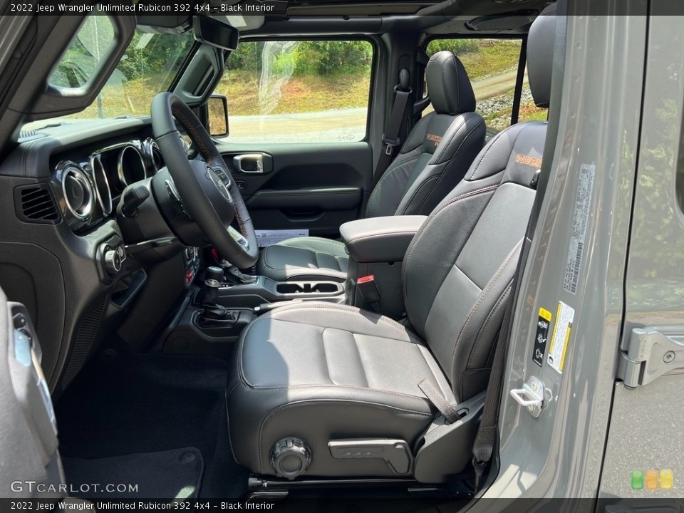 Black Interior Photo for the 2022 Jeep Wrangler Unlimited Rubicon 392 4x4 #144614513