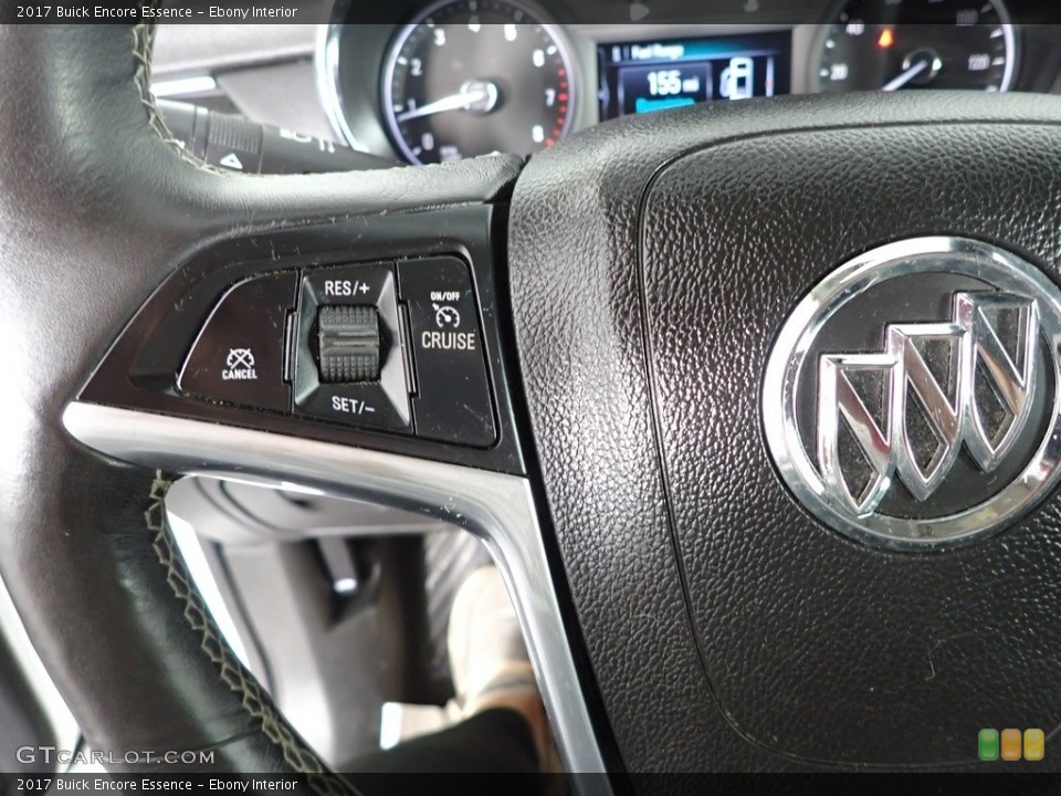 Ebony Interior Steering Wheel for the 2017 Buick Encore Essence #144616326
