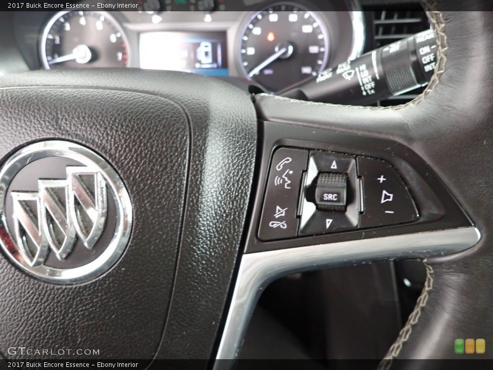 Ebony Interior Steering Wheel for the 2017 Buick Encore Essence #144616340