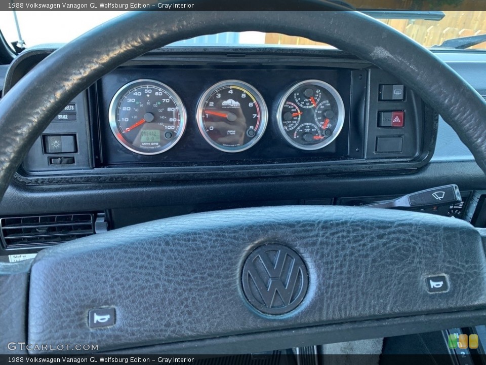 Gray Interior Gauges for the 1988 Volkswagen Vanagon GL Wolfsburg Edition #144618116