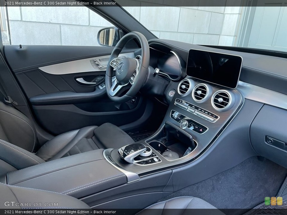 Black Interior Photo for the 2021 Mercedes-Benz C 300 Sedan Night Edition #144618392