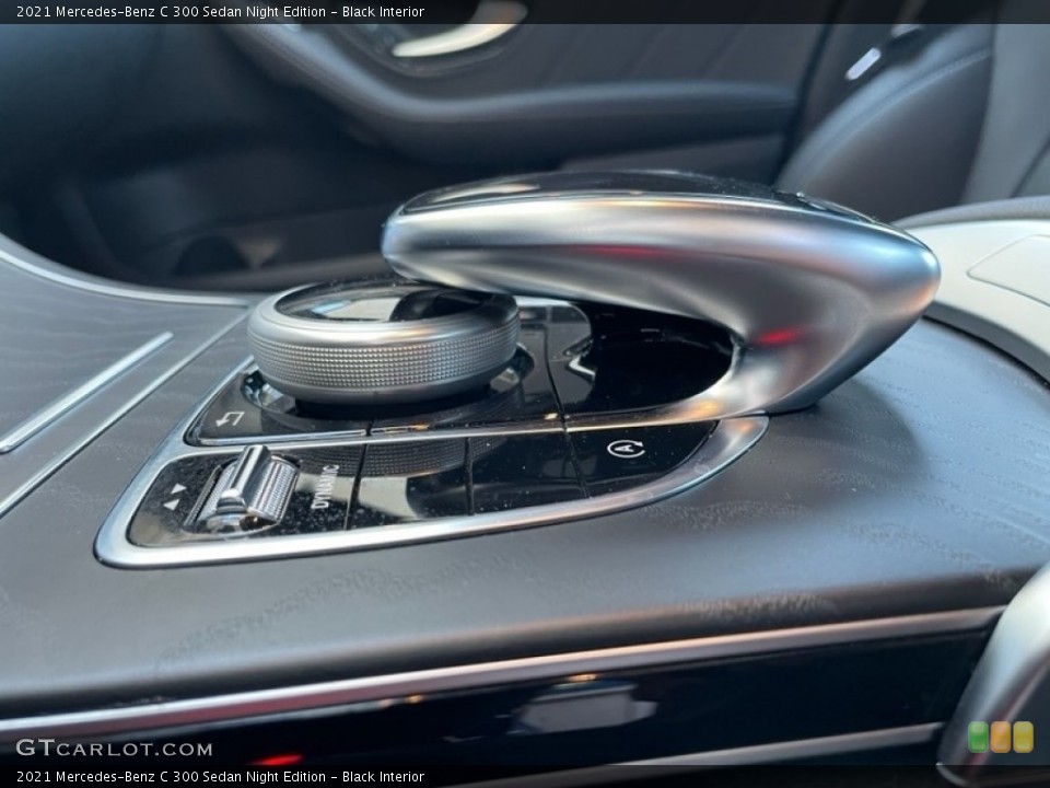 Black Interior Controls for the 2021 Mercedes-Benz C 300 Sedan Night Edition #144618788
