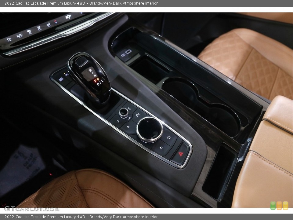 Brandy/Very Dark Atmosphere Interior Transmission for the 2022 Cadillac Escalade Premium Luxury 4WD #144619316