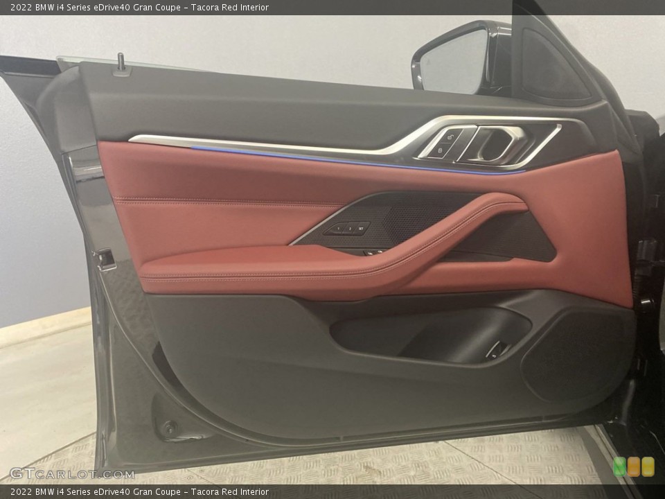 Tacora Red 2022 BMW i4 Series Interiors