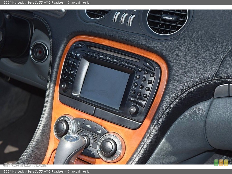 Charcoal Interior Controls for the 2004 Mercedes-Benz SL 55 AMG Roadster #144620248