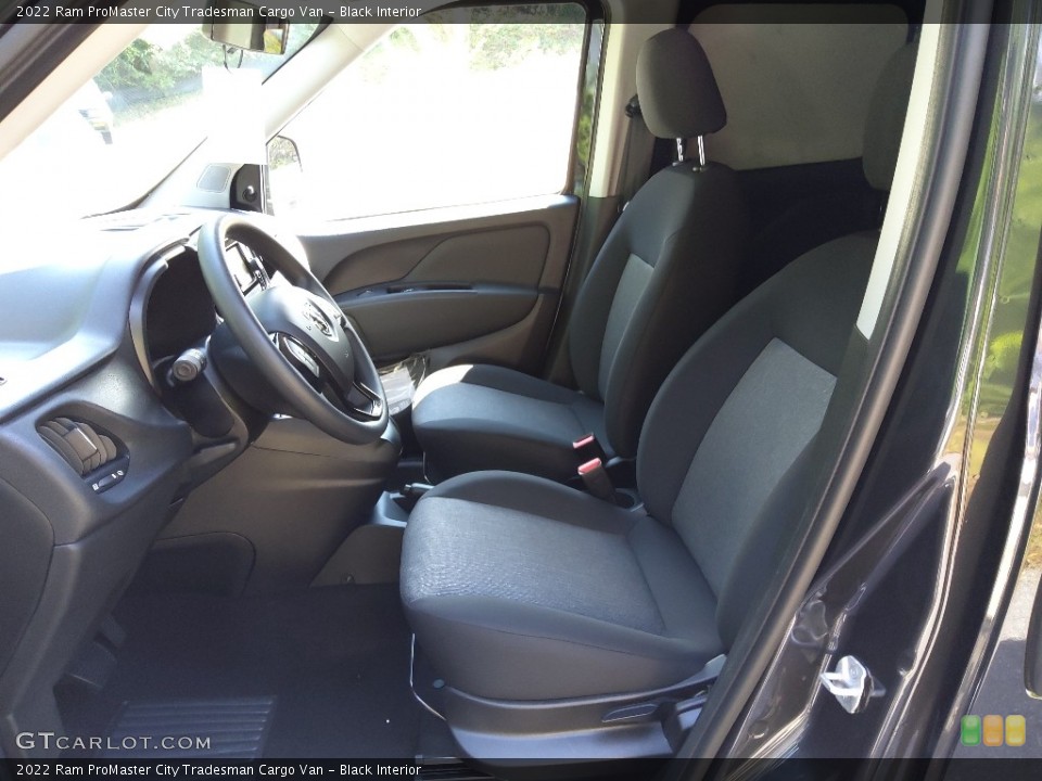 Black Interior Front Seat for the 2022 Ram ProMaster City Tradesman Cargo Van #144621943