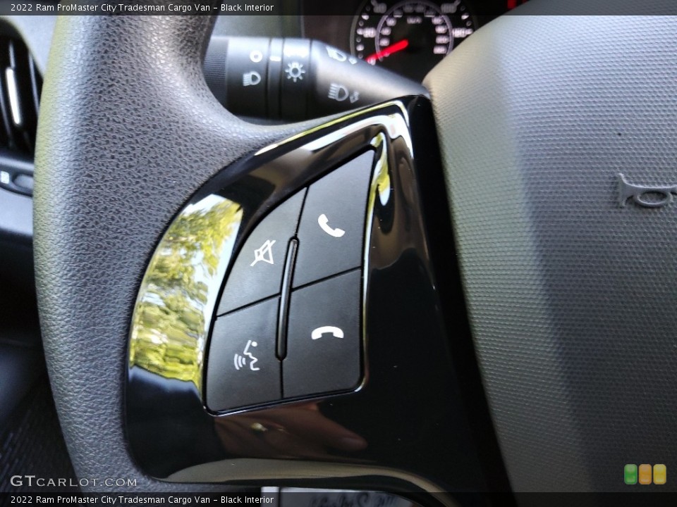 Black Interior Steering Wheel for the 2022 Ram ProMaster City Tradesman Cargo Van #144622087