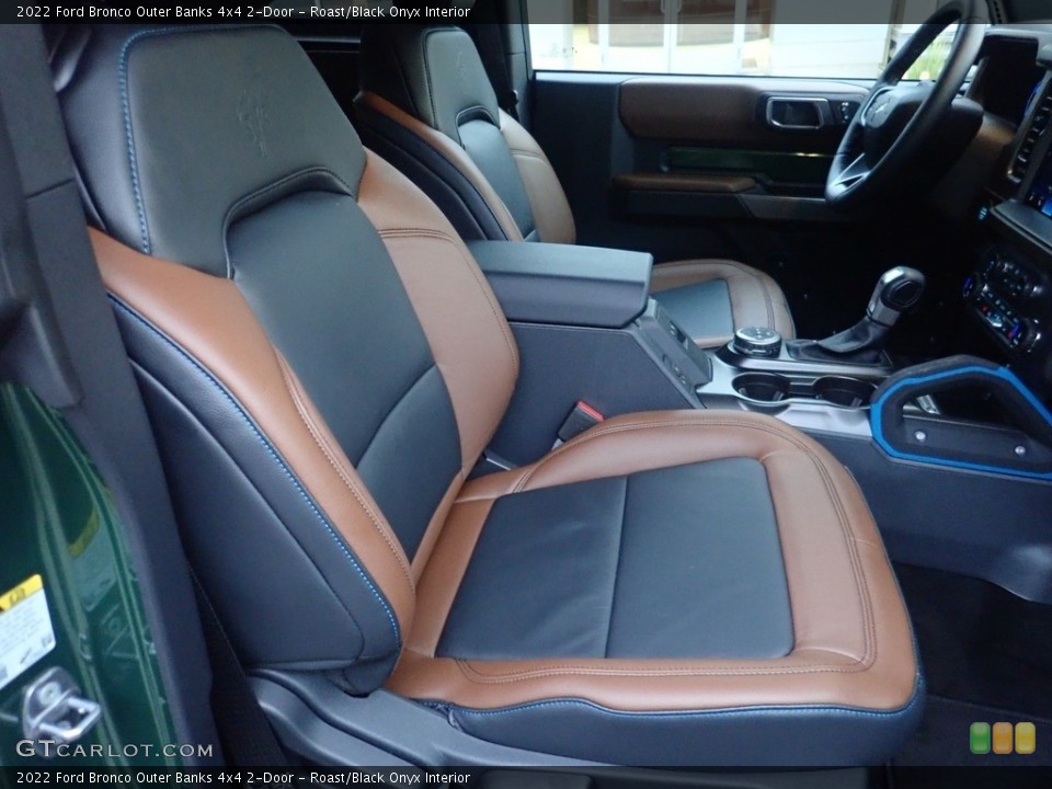 Roast/Black Onyx Interior Photo for the 2022 Ford Bronco Outer Banks 4x4 2-Door #144622336