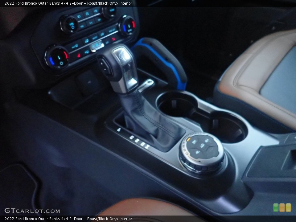 Roast/Black Onyx Interior Transmission for the 2022 Ford Bronco Outer Banks 4x4 2-Door #144622507