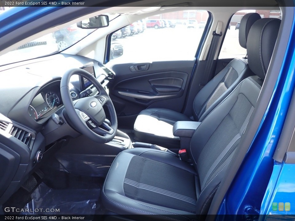 Black Interior Photo for the 2022 Ford EcoSport SES 4WD #144622531
