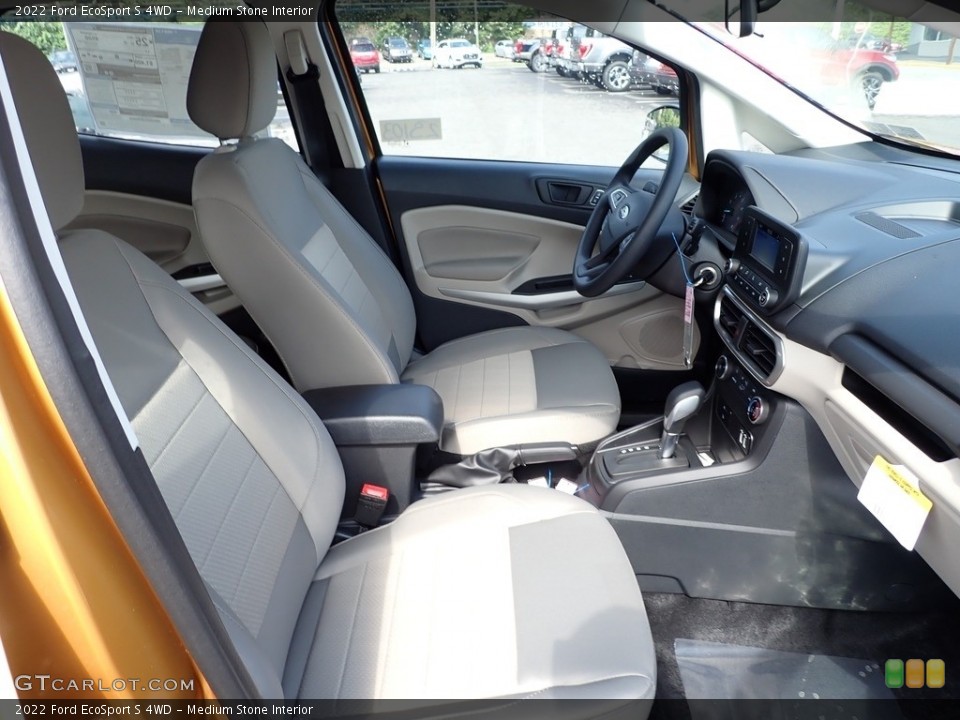 Medium Stone Interior Front Seat for the 2022 Ford EcoSport S 4WD #144622847