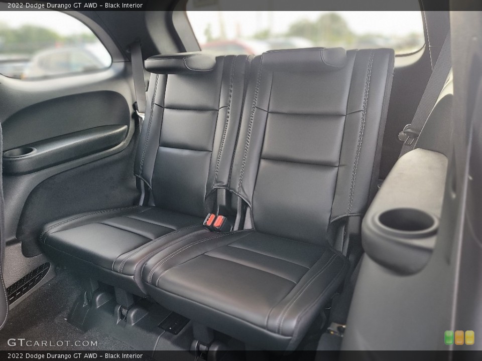 Black Interior Rear Seat for the 2022 Dodge Durango GT AWD #144623044