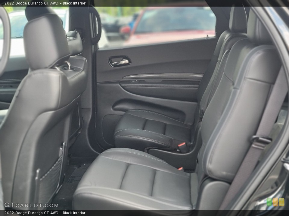 Black Interior Rear Seat for the 2022 Dodge Durango GT AWD #144623062