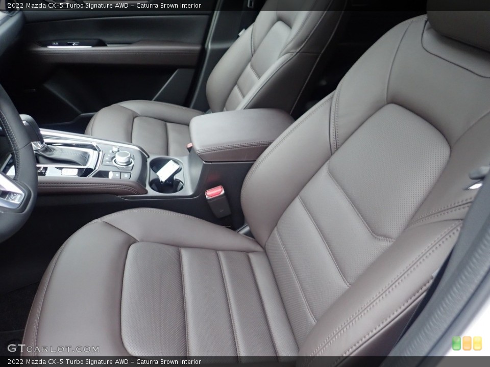 Caturra Brown Interior Front Seat for the 2022 Mazda CX-5 Turbo Signature AWD #144623446