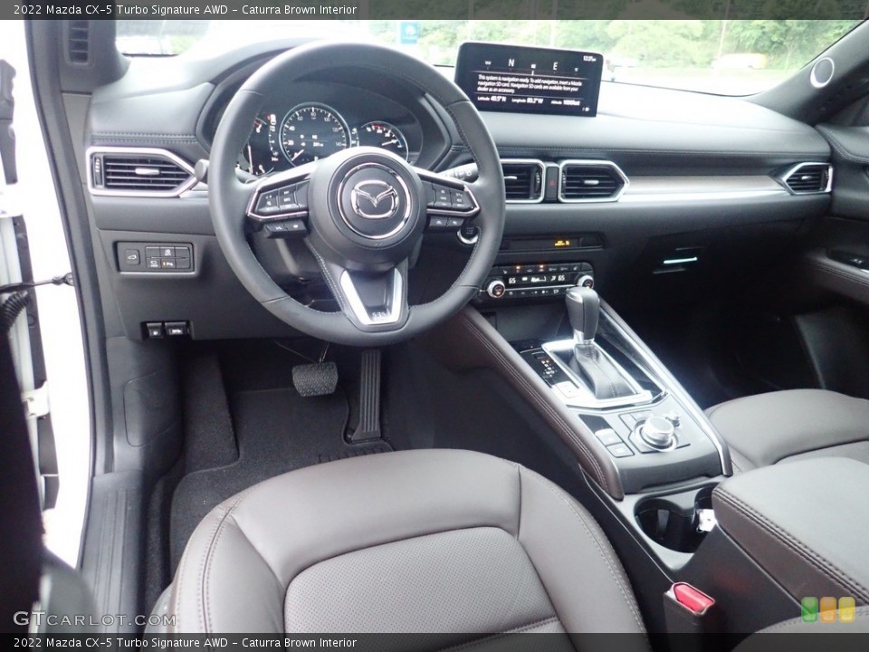 Caturra Brown Interior Photo for the 2022 Mazda CX-5 Turbo Signature AWD #144623479