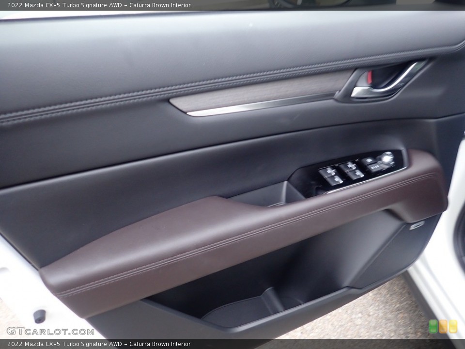 Caturra Brown Interior Door Panel for the 2022 Mazda CX-5 Turbo Signature AWD #144623494
