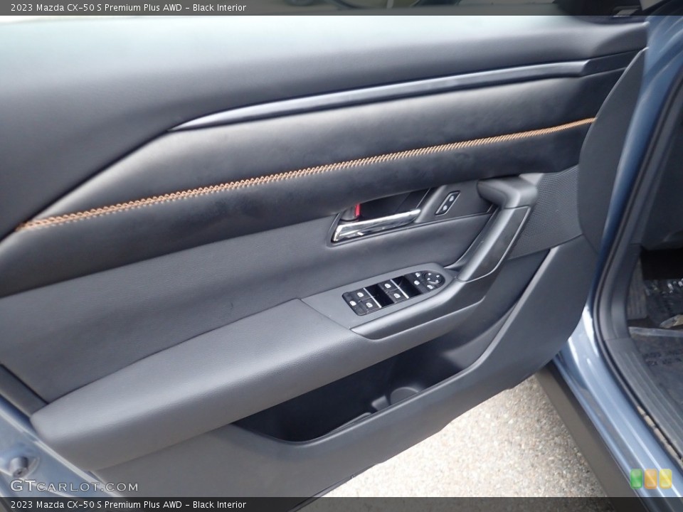 Black Interior Door Panel for the 2023 Mazda CX-50 S Premium Plus AWD #144623842
