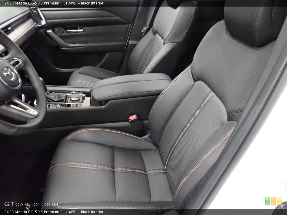 Black Interior Front Seat for the 2023 Mazda CX-50 S Premium Plus AWD #144624094