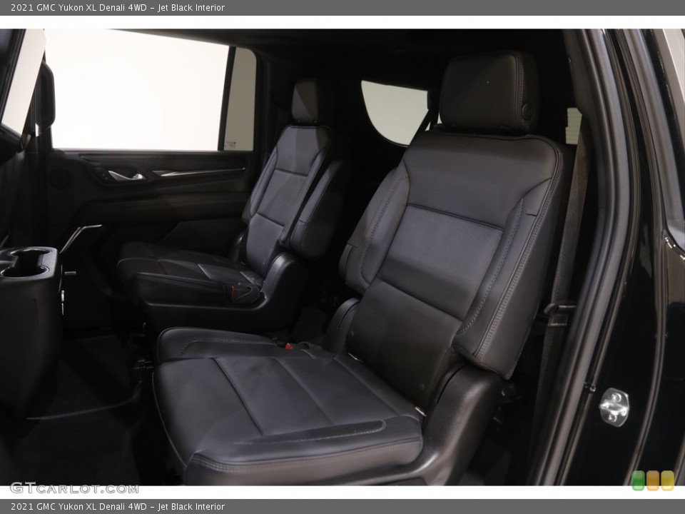 Jet Black Interior Rear Seat for the 2021 GMC Yukon XL Denali 4WD #144626263