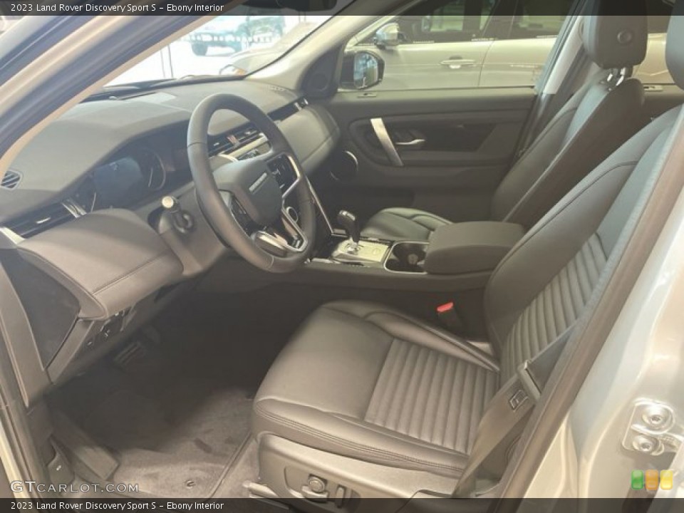 Ebony Interior Front Seat for the 2023 Land Rover Discovery Sport S #144629060