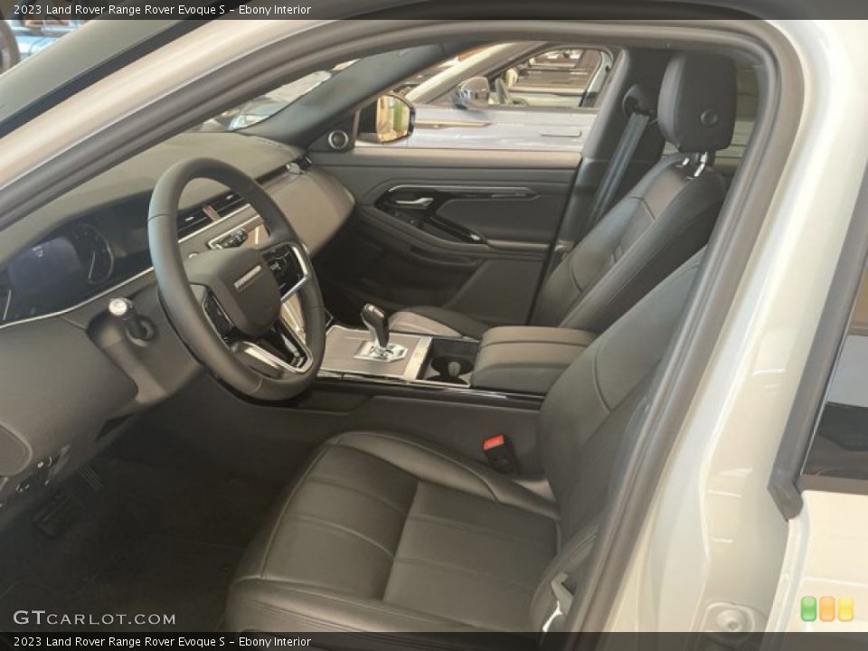 Ebony Interior Front Seat for the 2023 Land Rover Range Rover Evoque S #144629429