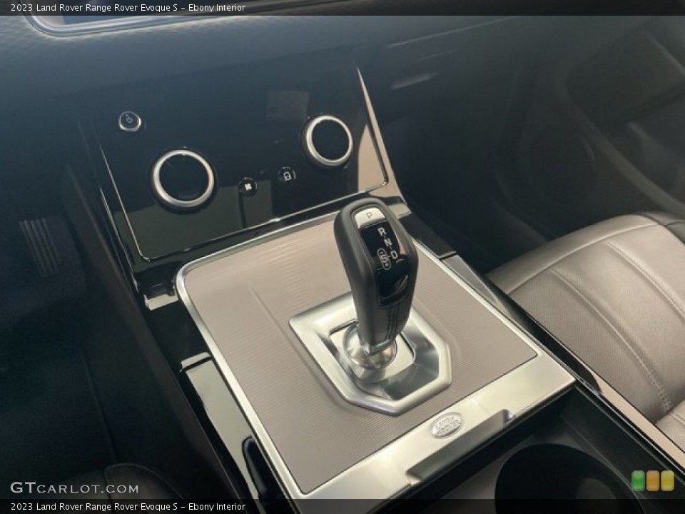 Ebony Interior Transmission for the 2023 Land Rover Range Rover Evoque S #144629519