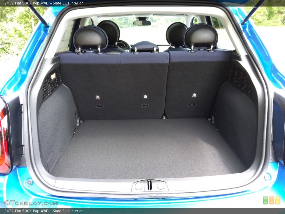 Slate Blue Interior Trunk for the 2022 Fiat 500X Pop AWD #144629870