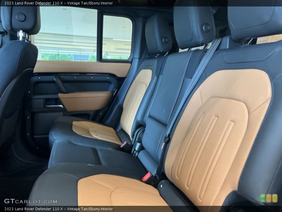 Vintage Tan/Ebony Interior Rear Seat for the 2023 Land Rover Defender 110 X #144629888