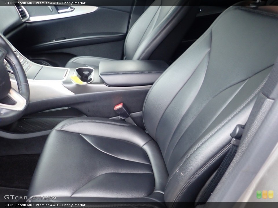 Ebony Interior Front Seat for the 2016 Lincoln MKX Premier AWD #144630131