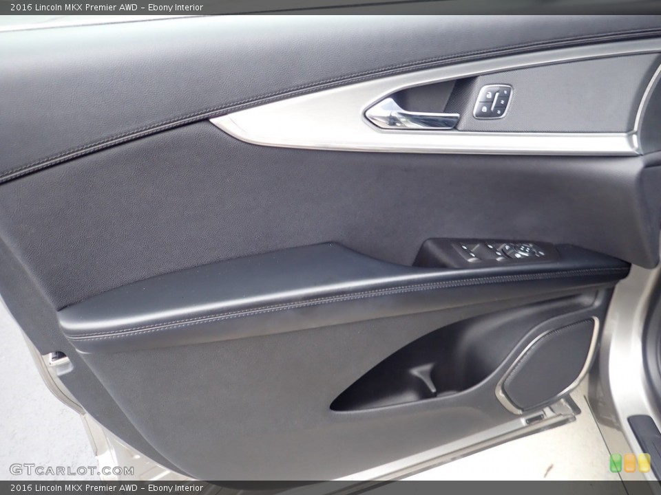 Ebony Interior Door Panel for the 2016 Lincoln MKX Premier AWD #144630200
