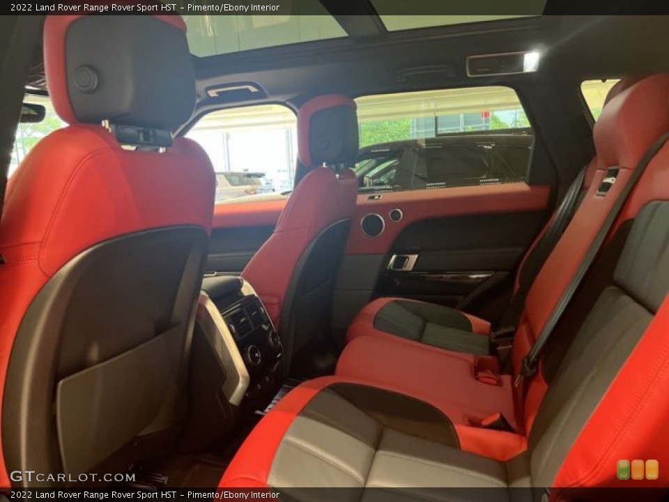 Pimento/Ebony Interior Rear Seat for the 2022 Land Rover Range Rover Sport HST #144630221